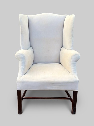 Georgian upholstered wing - georgian,