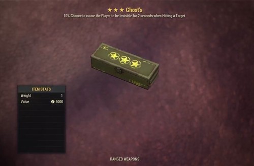 Ghost legendary mod - (xbox), ghost’s