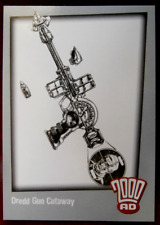 2000 AD Card #36 - Gun Cutaway - Strictly Ink 2008 - Judge Dredd