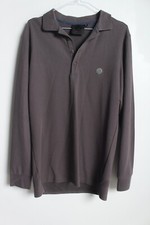 Leeds United Heritage Black Label Mens Polo Shirt - Size Medium M (G99)