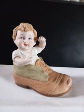 Lefton China Baby  In A Boot Ornament