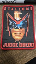 Judge Dredd WOVEN PATCH [Blu