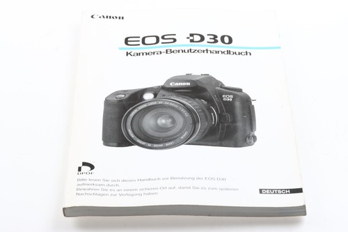 Canon eos d30 manual - eos,