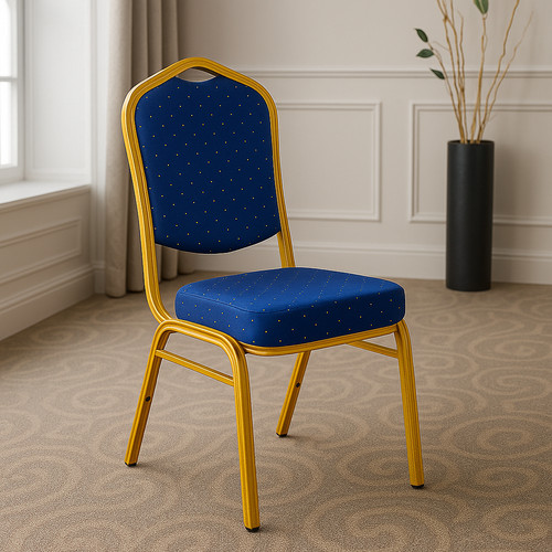 Blue banqueting chair - blue,