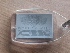 OLD JAGUAR XJ220 WYKHAM MILL KEYRING BLOXHAM JAGUARSPORT BUILD SITE TWR XJRS TWR