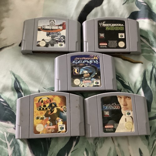 N64 nintendo games bundle - n64, x5