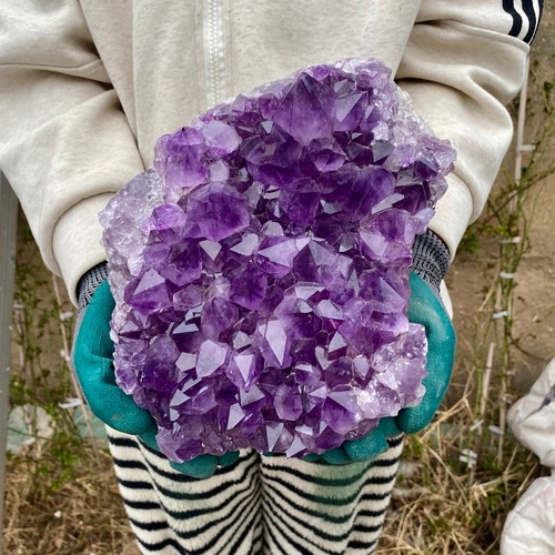 21lb natural amethyst - amethyst, geode