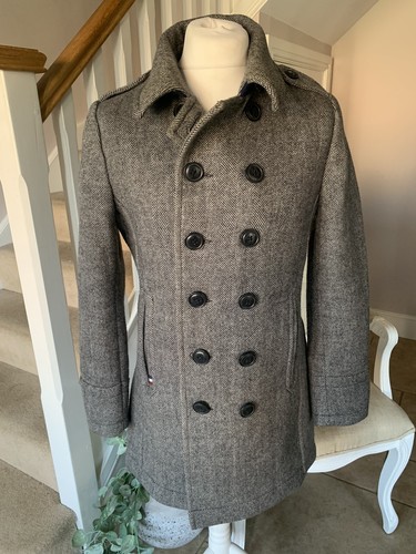 Superdry wool herringbone - wool,