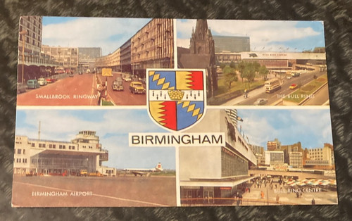 Used multiview postcard - used,
