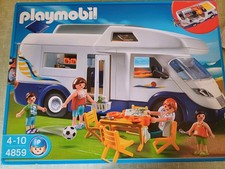 Playmobil Vintage Camper Van 4859 Motor Home 4 Figures Age 4-10