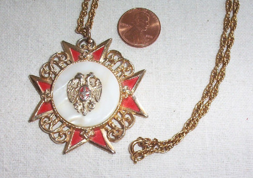 Vintage maltese cross double - maltese,