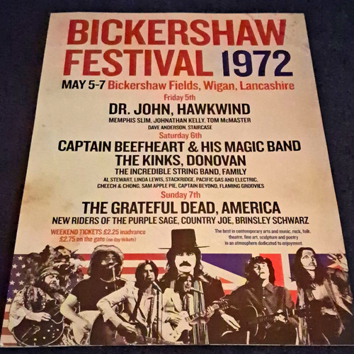 Bickershaw festival 1972 - festival,