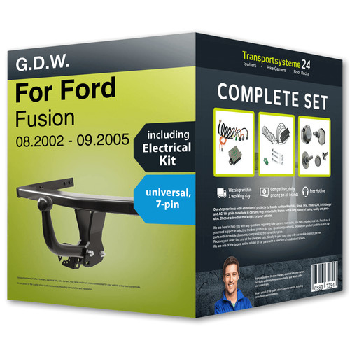 Towbar fixed for ford - towbar, fusion