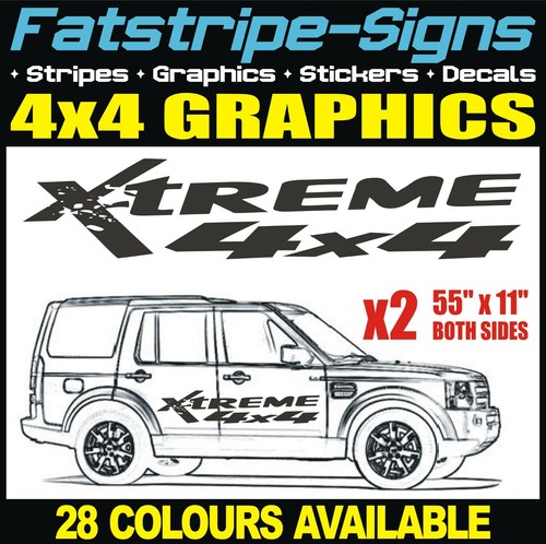 4x4 graphics stickers - 4x4,