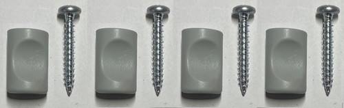 Ikea door knobs screws - 4x, w/