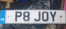 cherished number plates  P8