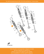YAMAHA Spring, Valve Outer