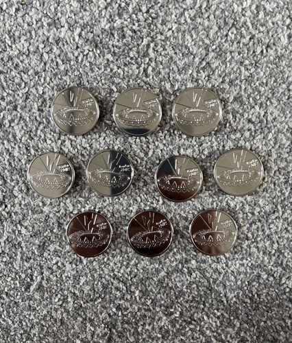 Completer medallion coins - x,