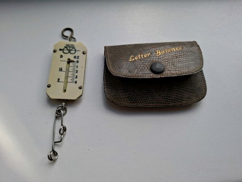 Vintage salter miniature - -,