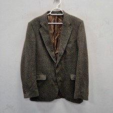 Gieves Hawkes Savile Wool Tweed Country Races Sports Blazer Jacket Size 40 L 