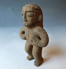 Pre Columbian Female Stone