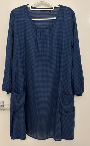 Gudrun sjödén blue tunic - gudrun, sjödén,
