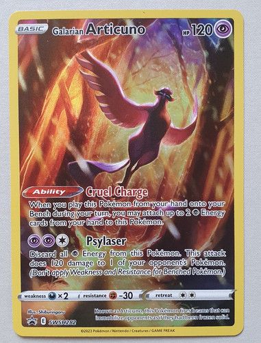 Galarian articuno swsh282 - galarian,