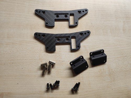 Tamiya ta03 carbon damper - carbon,