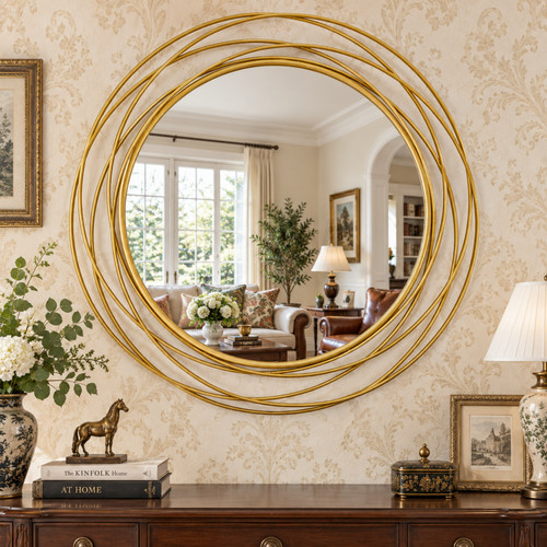 80cm gold round - gold,