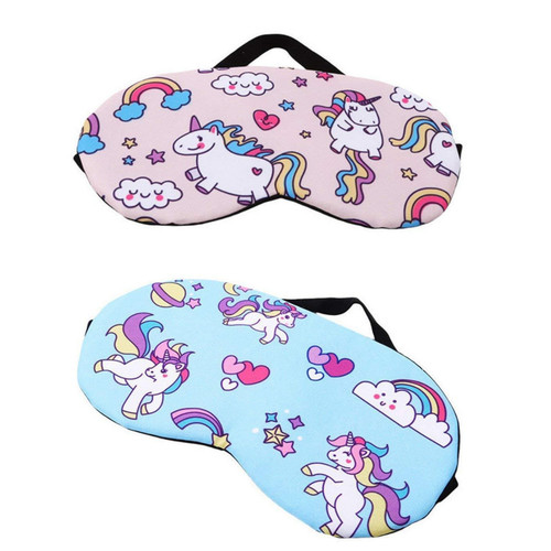 Set blue pink unicorn eye - set, of