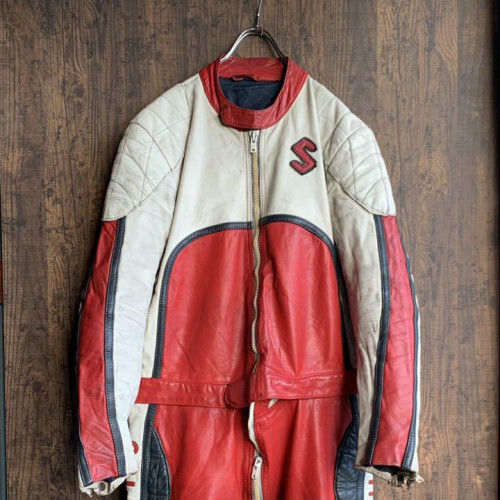 Suzuki racing suit leather - suzuki,