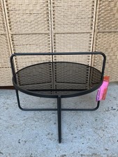 Gallery Direct Fawley Coffee Table, Metal And Glass, Black RRP125