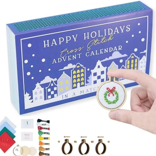 Christmas cross stitch advent - stitch,