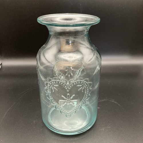 Vase blue green - blue, tinted