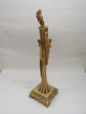 Japanese Lady Geisha/Hostess Resin 17" Figurine 