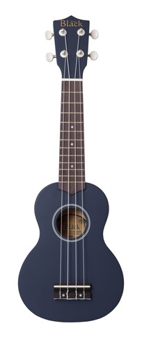 Adam black soprano ukulele - black,