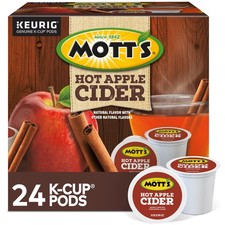 Motts Hot Apple Cider, Keurig K-Cup Pod, 24 Count