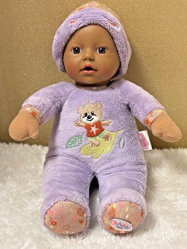 30cm baby born purple sleepy - born,