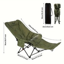Fishing Heavy-Duty Foldable Camping Chair