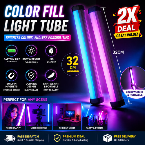 Led tube light usb - 2x,