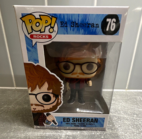 Funko pop rocks sheeran - rocks, ed