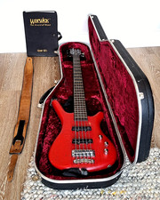 Warwick Custom Shop Master Built Corvette 5-String Limited Edit - Bell Brass