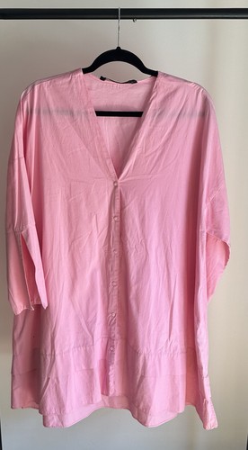 Zara women pink solid - pink,