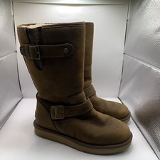 Ugg Australia Women Sutter Toast Brown Kensington 1005374 Water Resistant Boot 6