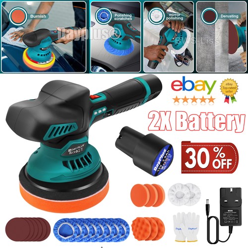 Cordless car da polisher - 6",