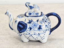 Vintage Tiny Blue & White