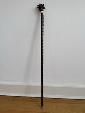 Beautiful Wooden Wolf Head