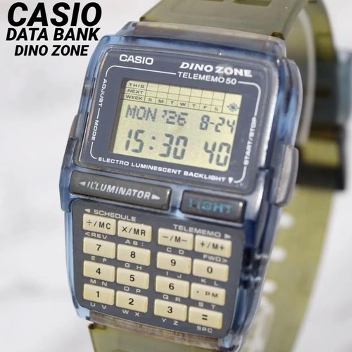 1995 casio data bank dinozone - casio,