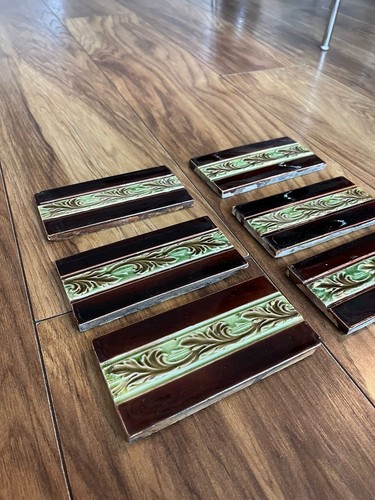 Set antique fireplace fire - set, 6