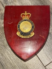Vintage Royal Australian Air Force Support Command Wooden Plaque - We Support